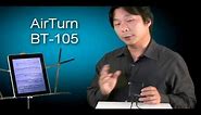 Hands Free Page Turns for iPad Musicians with the AirTurn BT-105 Bluetooth Page Turner