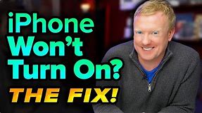 iPhone Not Turning On? Here's The Fix!