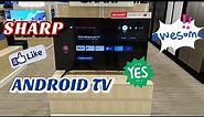 SHARP ANDROID TV| 4T-C50BK1X| 4K ULTRA HD| WITH GOOGLE ASSISTANT| HDR AND DOLBY AUDIO| JAPAN TECH