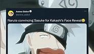 Naruto's Smile🤣😆 #naruto #sasuke #sakura #kakashi #animeeddict