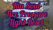 2010 Kia Soul Tire Pressure Light Reset