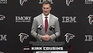 Kirk Cousins: 'Absolutely Thrilled to be an Atlanta Falcon'