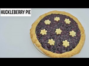 Montana Huckleberry Pie