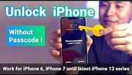 How to unlock iPhone without Passcode 2022 -100% Working AT HOME Solutions