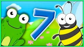 The Number 7 | Number Songs By BubblePopBox | Learn The Number Seven
