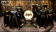 McFarlane DC Multiverse Batman ULTIMATE Movie 6 Pack Keaton Kilmer Clooney Bale Affleck Pattinson