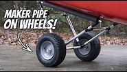 How To Add Wheels To ANY Maker Pipe Build!