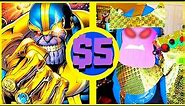 😈DIY Thanos Costume (Avengers Infinity War) $5 Cosplay Challenge | Stewdippin