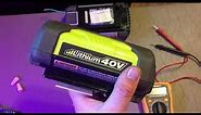 Ryobi 40 Volt Lithium Battery Not Charging- Easy Fix to Charge and Save Money on a New Battery