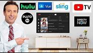 BEST LIVE TV STREAMING SERVICE (HONEST REVIEW) - YouTube TV, Hulu Live, Sling, DIRECTV NOW, PS VUE