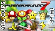 All courses in Mario Kart 7 - All cups on 150cc
