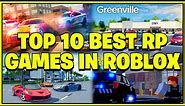 Top 10 BEST ROLEPLAY GAMES on ROBLOX!