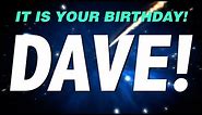 HAPPY BIRTHDAY DAVE! This is your gift.