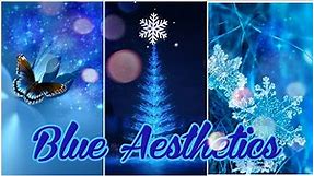 Blue Aesthetics / Dpz in Blue Color / Wallpaper in Blue Color / Aesthetic Art