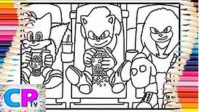 Sonic 2 Coloring Pages/Sonic/Tails/Echidna in the Cinema/Jim Yosef - Firefly [NCS Release]