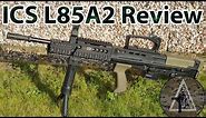 ICS L85A2 Review - Adjustable Spring Demo - Fitting a British sling to the L85