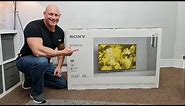 Sony XH81 unboxing,wall mounting,setup & demo