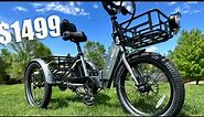 The Cheapest E-Trike is Much Better Than Expected! Lectric XP Trike Review