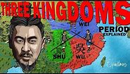 The Three Kingdoms Period explained in 4 minutes ( Chinese History )