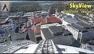 SkyView observation gondolas on Ericsson Globe in Stockholm, Sweden