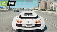 ⁴ᴷ⁶⁰ Driving Around the Whole MAP in Bugatti Veyron | REAL-LIFE GTA 5 Modded Max Settings RTX™2080Ti