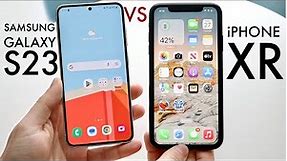 Samsung Galaxy S23 Vs iPhone XR! (Comparison) (Review)