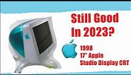 Apple Studio Display CRT - 25 Years Later