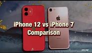iPhone 12 vs iPhone 7 Compare