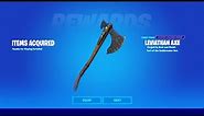 LEVIATHAN AXE CONFIRMED RETURN RELEASE DATE in Fortnite Chapter 4! (Leviathan Axe Pickaxe)