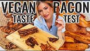 I Made EVERY Type of VEGAN BACON (to see which tastes best!)
