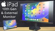 How to connect an iPad 10th Gen to a HDMI TV or monitor