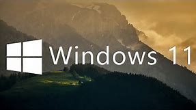 Windows 11 concept