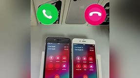 Apple iPhone 6 Black vs White ( iOs 12.5) Incoming & outgoing call & call on hold