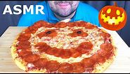 ASMR HALLOWEEN PIZZA PARTY WITH SAUSAGE PEPPERONI MUKBANG (EATING SOUNDS) EATING SHOW