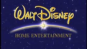 Walt Disney Home Entertainment (Blue background) Fullscreen
