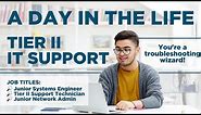 IT Career Paths: How to Move Up in IT Support (A Day in the Life of Tier II Support)
