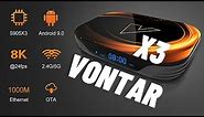 VONTAR X3 Android TV Box Review | Android 9.0, 1000m Ethernet