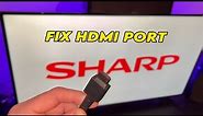 How to Fix HDMI No Signal Error on SHARP TV