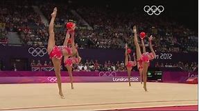 Rhythmic Gymnastics Group All-Around Qualification - London 2012 Olympics