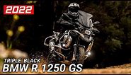 New 2022 BMW R 1250 GS Adventure Style Triple Black | All Detail