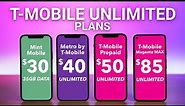 Best T-Mobile Unlimited Data Plans!