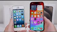iPhone 15 Pro Beaten By iPhone 5 In A Speed Test