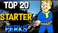 Top 20 Fallout New Vegas Early Game Perks