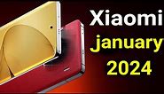 Xiaomi Top 5 UpComing Mobiles january 2024