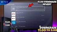 How to downgrade PS4 from 11.00 to 9.00 |Reverting PS4 to 9.00