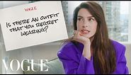 Anne Hathaway Answers 7 Questions | Vogue