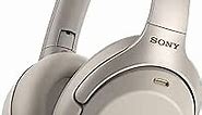 Sony WH1000XM3 Noise Cancelling Headphones : Wireless Bluetooth Over the Ear Headset – Silver (2018 Version)
