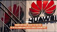 Huawei and Sharp Unlock the New Era in the Cellphone World with a Cross-Licensing Pact