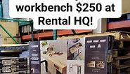 Adjustable Height Hardwood Workbench only $250! 50% off retail at Rental HQ 330 N Macarthur Blvd 405-609-6650 | Rental HQ, LLC