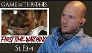 GAME OF THRONES S1 E3-4 FIRST TIME WATCHING REACTION